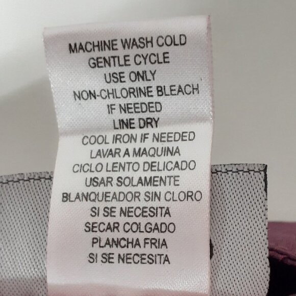 GIRL'S 2-HIP BY WRAPPER Iridescent Satin Purple Party Dress; Size 14 - Picture 6 of 6